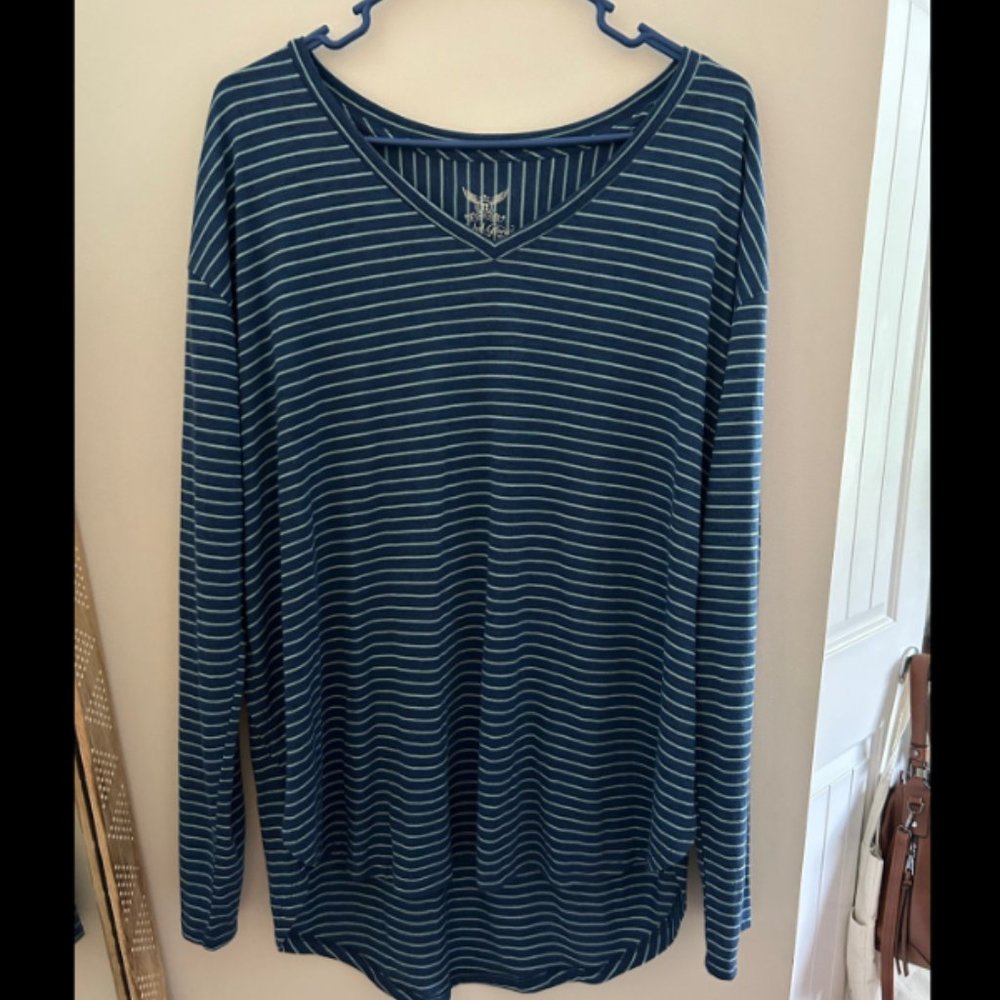 Blue Striped Shirt